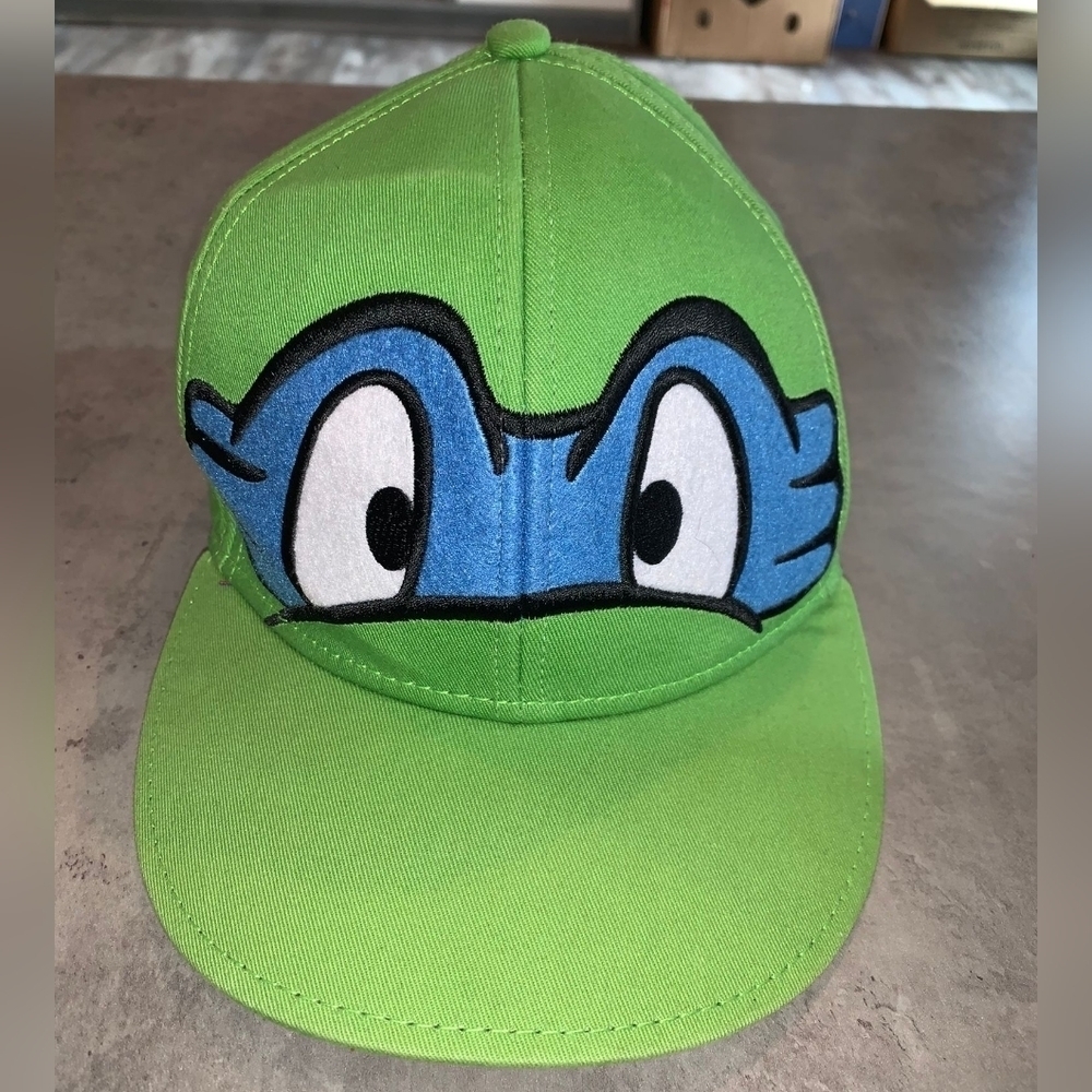 Teenage Mutant Ninja Turtles Fitted Hat 14+  Size 7' 3/8 100% Cotton